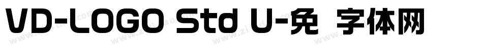 VD-LOGO Std U字体转换